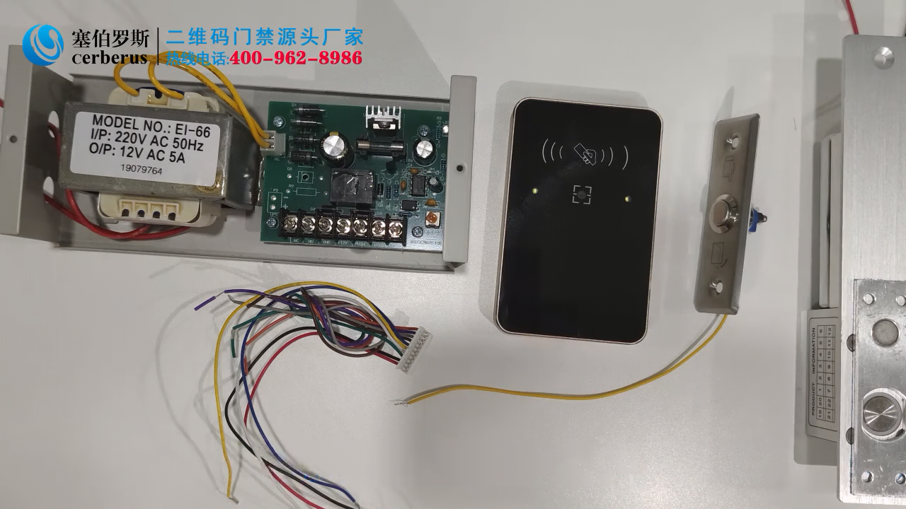 二維碼門(mén)禁一體機線(xiàn)怎么接